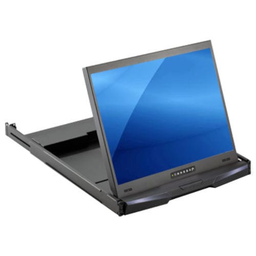Cajón-rack con consola - RP1205 - Acnodes Corporation - con conmutador KVM integrado / con teclado / con pantalla LCD