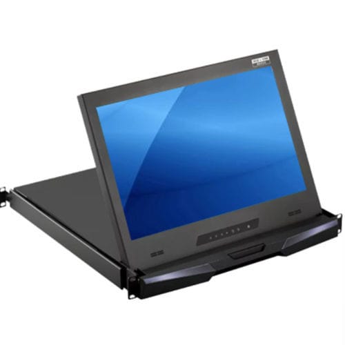 Cajón-rack con consola - RP2117 - Acnodes Corporation - con teclado / con pantalla LCD / 1U