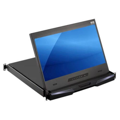 Cajón-rack 19" - RP3117 - Acnodes Corporation - con consola / con teclado / con pantalla LCD