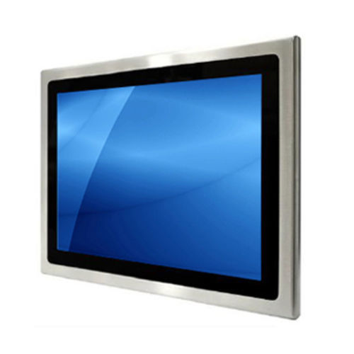 Monitor de acero inoxidable - PMN80120 - Acnodes Corporation - LCD / con pantalla táctil resistiva / de pantalla táctil multipunto