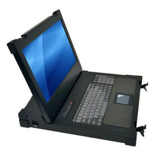 Cajón-rack con consola - PKD8173 - Acnodes Corporation - con conmutador KVM integrado / con teclado / con pantalla LCD