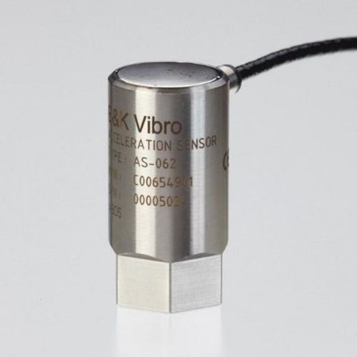 Sensor de aceleración de corriente constante - AS-062/T1  - Brüel & Kjær Vibro - plano / sensibilidad