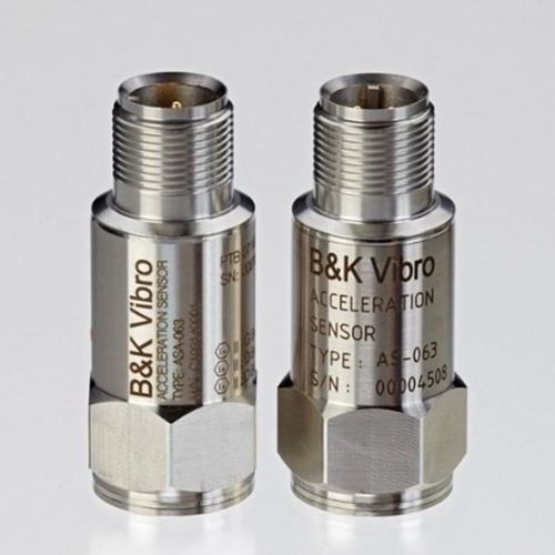 Sensor de aceleración de corriente constante - AS-063 - Brüel & Kjær Vibro - vibratorio / plano / sensibilidad