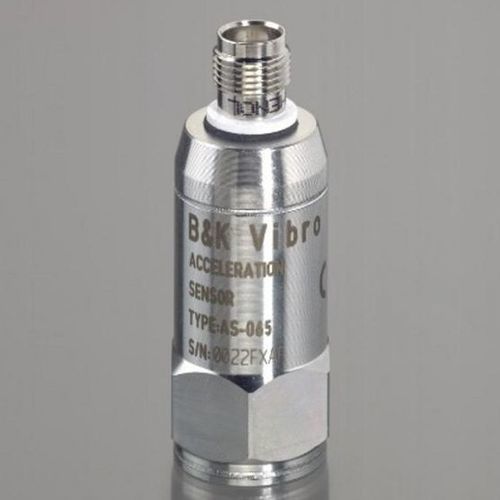 Sensor de aceleración plano - AS-065 - Brüel & Kjær Vibro - de corriente constante / sensibilidad