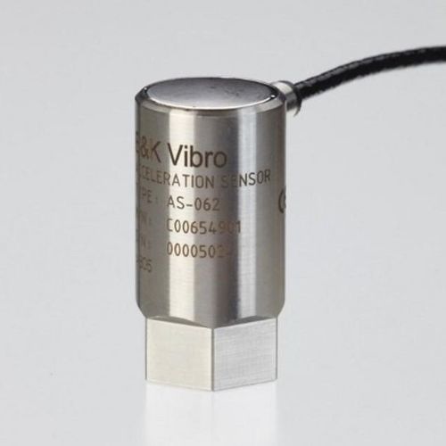 Sensor de aceleración de corriente constante - AS-068 - Brüel & Kjær Vibro - plano / sensibilidad