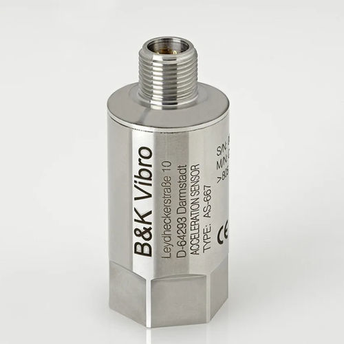 Sensor de aceleración de corriente constante - AS-667 - Brüel & Kjær Vibro - sensibilidad / con cable