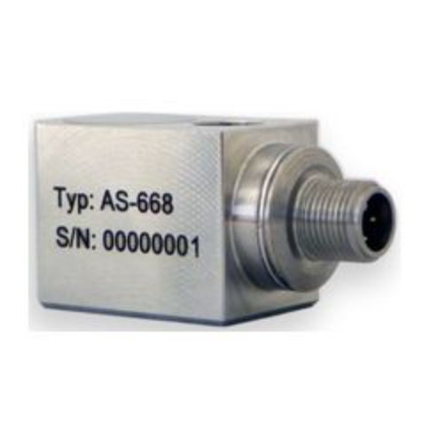 Sensor de aceleración de corriente constante - AS-668 - Brüel & Kjær Vibro - sensibilidad / con cable