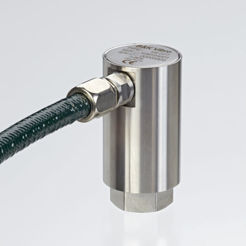 Sensor de velocidad de alta temperatura - VS-077 - Brüel & Kjær Vibro - de rotación / piezoeléctrico
