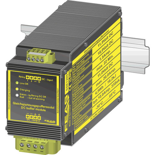 Ondulador UPS con supercondensador - SSE2405  - FEAS GmbH - paralelo / DC / 24 Vcc