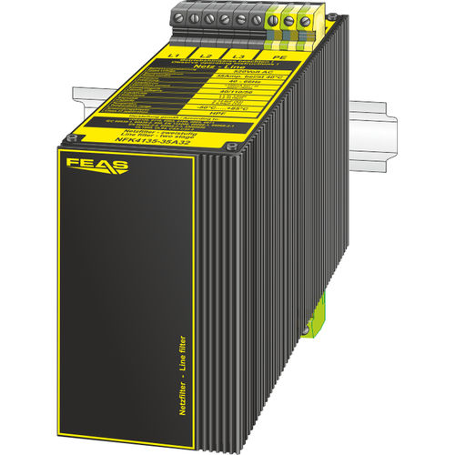 Filtro electrónico paso banda - NFK4135-35A32-H - FEAS GmbH - pasivo / compacto / trifásico
