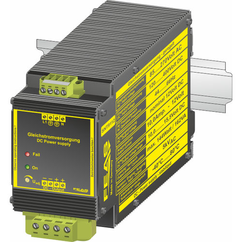 Alimentación eléctrica conmutada - SNT9112 - FEAS GmbH - en riel DIN / DC/DC / AC/DC