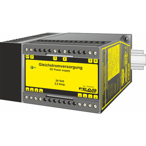 Alimentación eléctrica en riel DIN - PSUG243 - FEAS GmbH - AC/DC / de salida simple / de salida lisa