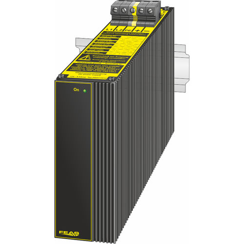 Alimentación eléctrica no regulada - PS2U13012-H - FEAS GmbH - en riel DIN / AC/DC / de salida lisa