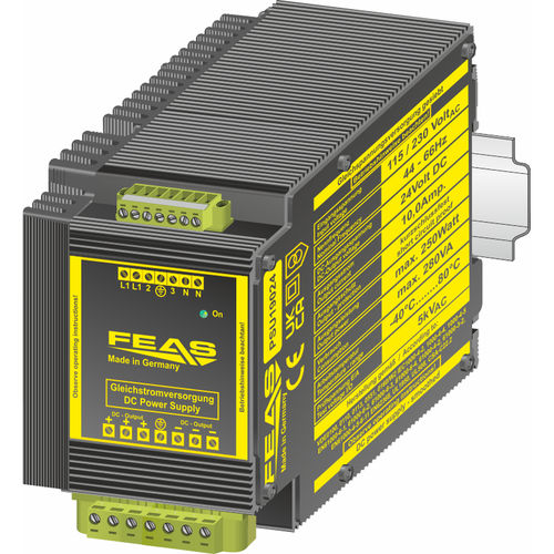 Alimentación eléctrica no regulada - PSU19024 - FEAS GmbH - en riel DIN / AC/DC / de salida simple