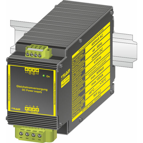 Alimentación eléctrica en riel DIN - PS2U10024 - FEAS GmbH - AC/DC / de salida lisa / con protección contra cortocircuitos