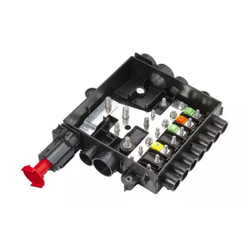 Caja para rack para distribución eléctrica - LEONI Cable Solutions - empotrable / modular / para interruptores