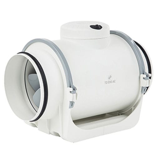 Ventilador canalizable - TD EVO VAR Series - Soler & Palau - de caudal mixto / 230 V CA / AC