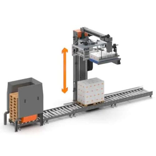 Paletizador por capas - HLP 6000 - TRAPO GmbH - para fardos / para transporte / para aplicaciones automovilísticas