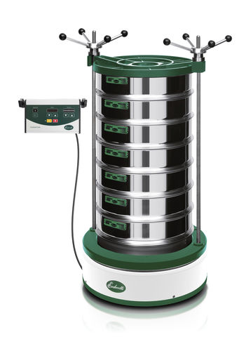 Tamizadora de análisis para tamizado en seco - TITAN 450 - Endecotts - para tamizado húmedo / de control / con electroimán