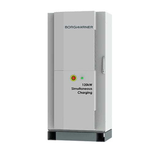 Estación de recarga para vehículo eléctrico - BORG WARNER - DC / de suelo
