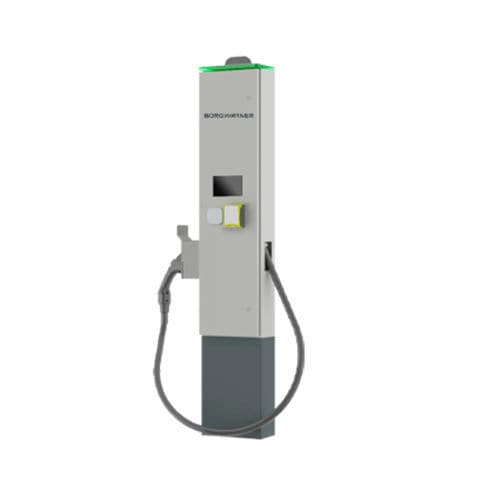 Estación de recarga para vehículo eléctrico - RES-D3-CS20 - BORG WARNER - DC / de suelo / 1 cable de carga