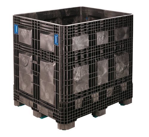 Contenedor para botellas - HDMX4048-46 - ORBIS - para la industria alimentaria / de PEHD / con tapa