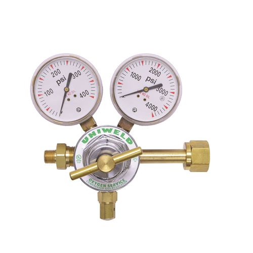 Regulador de presión para carburante - MEGAREG series - Uniweld - de diafragma / monoetapa / de latón