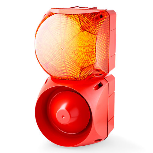 Sirena con avisador luminoso de LED - ASX+QDX - Auer Signal GmbH - IP66