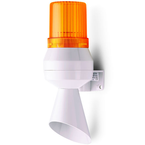 Claxon de alarma de incendio - KLL - Auer Signal GmbH - con avisador luminoso de LED