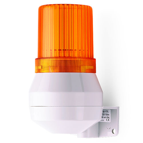Claxon de alarma de incendio - KDL - Auer Signal GmbH - con avisador luminoso de LED / IP43