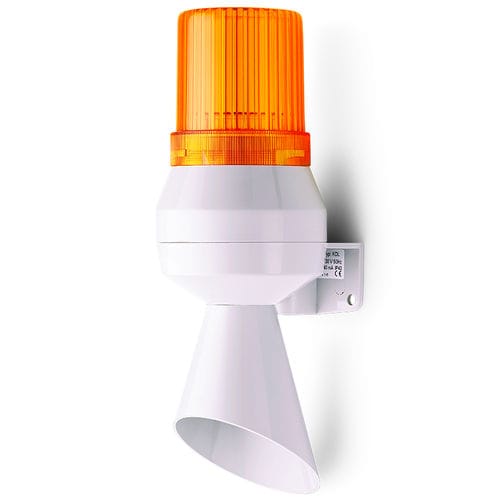 Claxon de alarma de incendio - KLF - Auer Signal GmbH - con avisador luminoso de LED / IP43