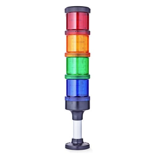 Columna de señalización LED - Eco-Modul 70 - Auer Signal GmbH - de incandescencia / de flash intermitente / permanente