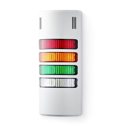 Columna de señalización LED - Half-Dome - Auer Signal GmbH - de incandescencia / de flash intermitente / permanente