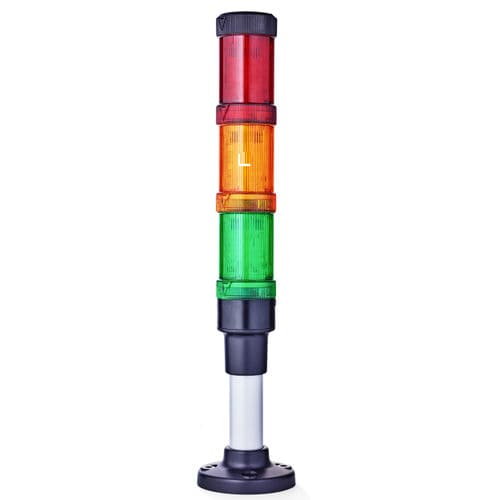 Columna de señalización LED - Eco-Modul 40 - Auer Signal GmbH - de incandescencia / de flash intermitente / permanente