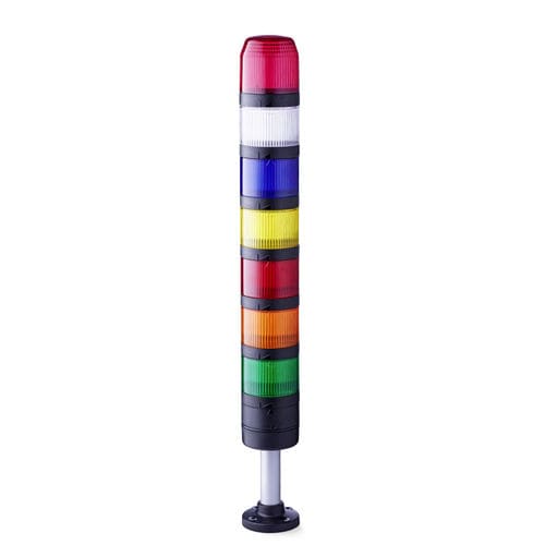 Columna de señalización LED - Modul-Perfect PC7 - Auer Signal GmbH - de flash intermitente / permanente / intermitente