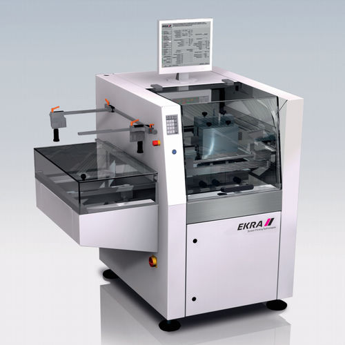 Máquina de serigrafia semiautomática - SERIO E2 - ASYS GROUP - de pasta de soldadura / SMT / en plano