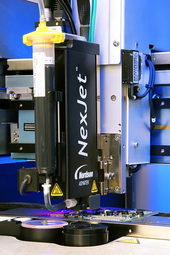 Sistema de dosificación de líquidos - NexJet® - Nordson ASYMTEK - de cartucho / a chorro
