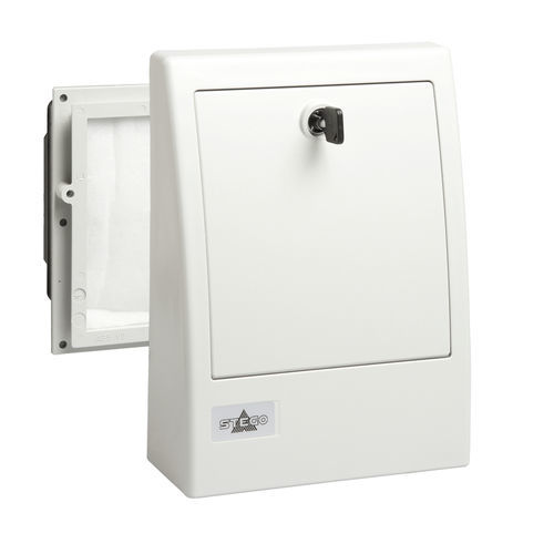 Ventilador de pared - 01821.0-02 - STEGO - con filtro / axial / de refrigeración