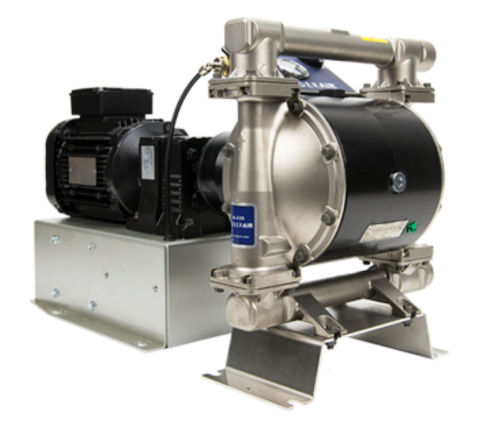 Bomba de doble membrana - VA-E50 Non Metallic - Verder Liquids - para productos químicos / eléctrica / industrial