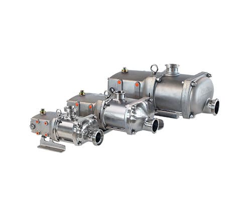 Bomba de 2 tornillos - ZS100-009-12 - Verder Liquids - para productos químicos / con motor eléctrico / industrial