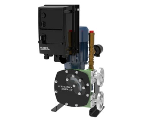 Bomba peristáltica - iDura 10 - Verder Liquids - de agua / para productos químicos / para productos agroalimentarios