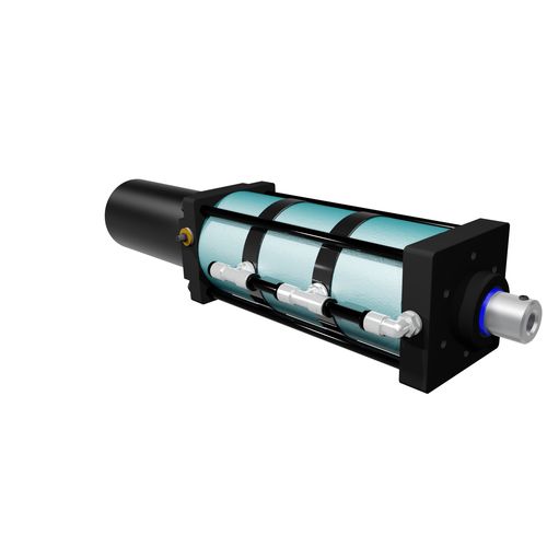 Cilindro neumático - DAF 450-40 - mäder Pressen - de doble efecto / para prensa / estándar