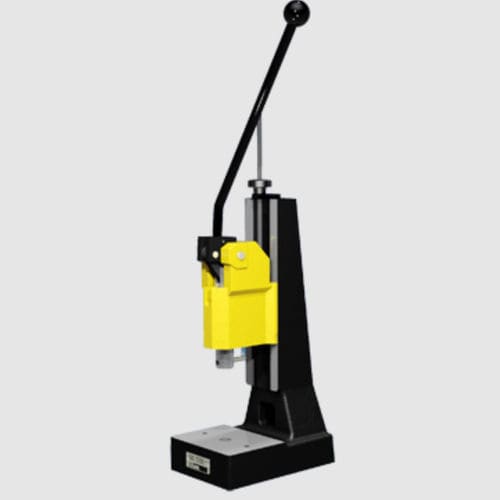 Prensa con control manual - CL 1200 K yellow - mäder Pressen - de formado / de pistón / de palanca