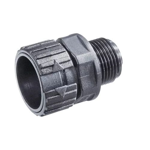 Racor de rosca - MSV series - MURRPLASTIK SYSTEMTECHNIK - de poliamida / IP65 / libre de halógenos