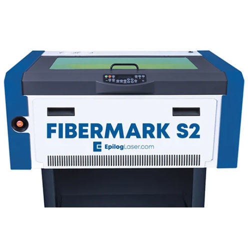 Máquina de grabado y marcado láser de fibra pulsado - FiberMark S2 - EPILOG LASER - de metal / de plástico / refrigerada por aire