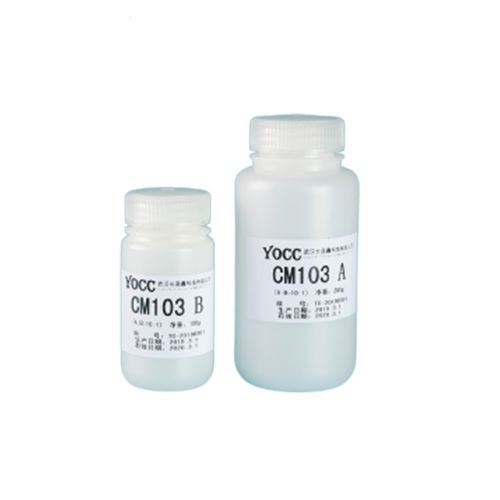 Cola de resina epoxi - CM103 - Yangtze Optical Electronic Company Ltd. - bicomponente / para giroscopio de fibra óptica / para dispositivos ópticos