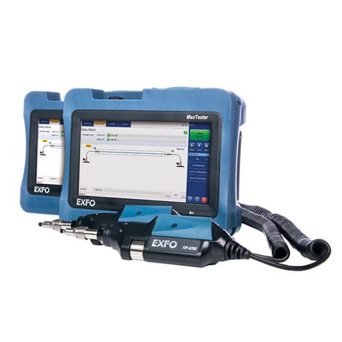Aparato de medición de atenuación - MaxTester 940/945 - EXFO - óptico / multifunción / portátil