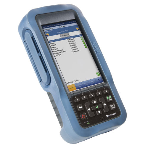 Comprobador para red - MaxTester 605 - EXFO - de bucle / de cableado / compacto