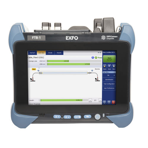 Equipo de prueba automatizado - TK1-V2 - EXFO - para redes de telecomunicación / de fibra óptica