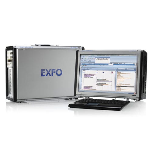 Analizador de red de comunicación - TravelHawk - EXFO - de calidad de la energía / portátil